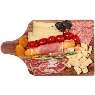 null Artisanal Charcuterie Board with Meats, Cheese & Fruit 309 g, $5.18/100g