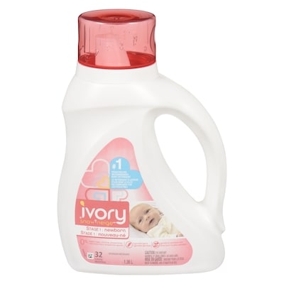 Ivory Snow Liquid Detergent, for newborns 1.36 l, $1.18/100ml