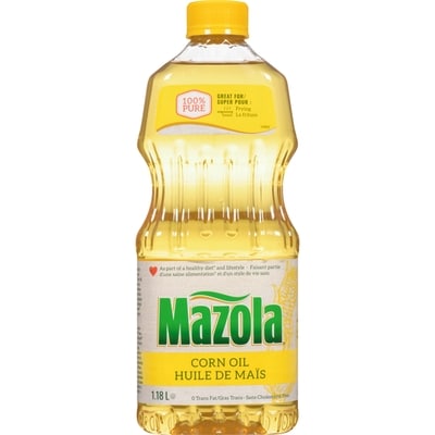 Mazola Corn Oil 1.18 l, $0.80/100ml