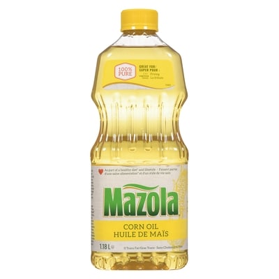 Mazola Corn Oil 1.18 l, $0.74/100ml