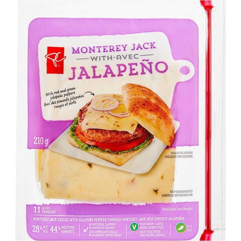 Monterey Jack Sliced Cheese