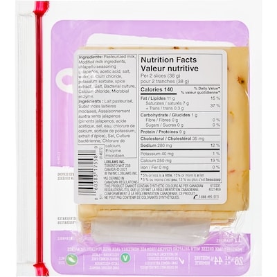 Fromage en tranches Monterey Jack