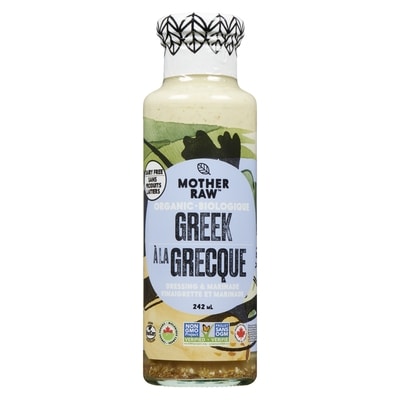 null Mother Raw Dressing & Marinade Greek Organic 242 ml, $3.31/100ml