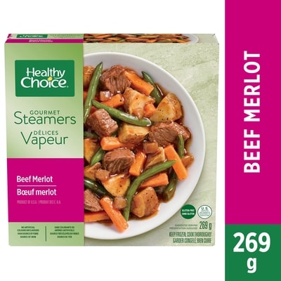 Healthy Choice Gourmet Steamers Beef Merlot 269 g, $2.60/100g