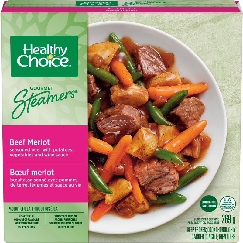 Gourmet Steamers Beef Merlot