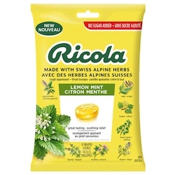 Ricola Cough Suppressant Throat Lozenges Lemon Mint 45 ea, $0.18/1ea