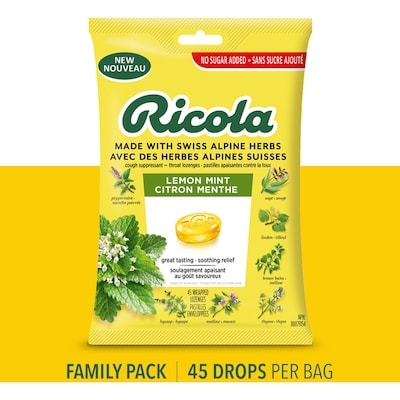 Pastilles Apaisantes Contre La Toux Citron Menthe
