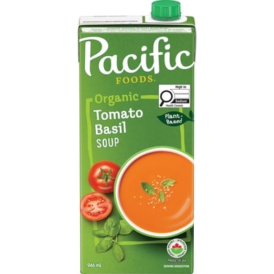 Pacific Foods Creamy Tomato Basil Soup Organic 946 ml, $0.74/100ml