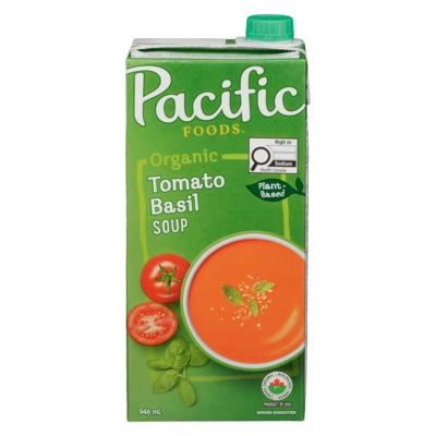 Pacific Foods Creamy Tomato Basil Soup Organic 946 ml, $0.84/100ml