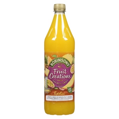 Robinsons Exotic Pineapple Mango & Passion Fruit Beverage 1 l, $0.55/100ml