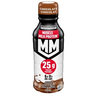 Muscle Milk Chocolate Protein Shake 414 ml, $0.79/100ml