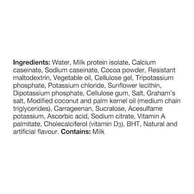 Chocolate Protein Shake