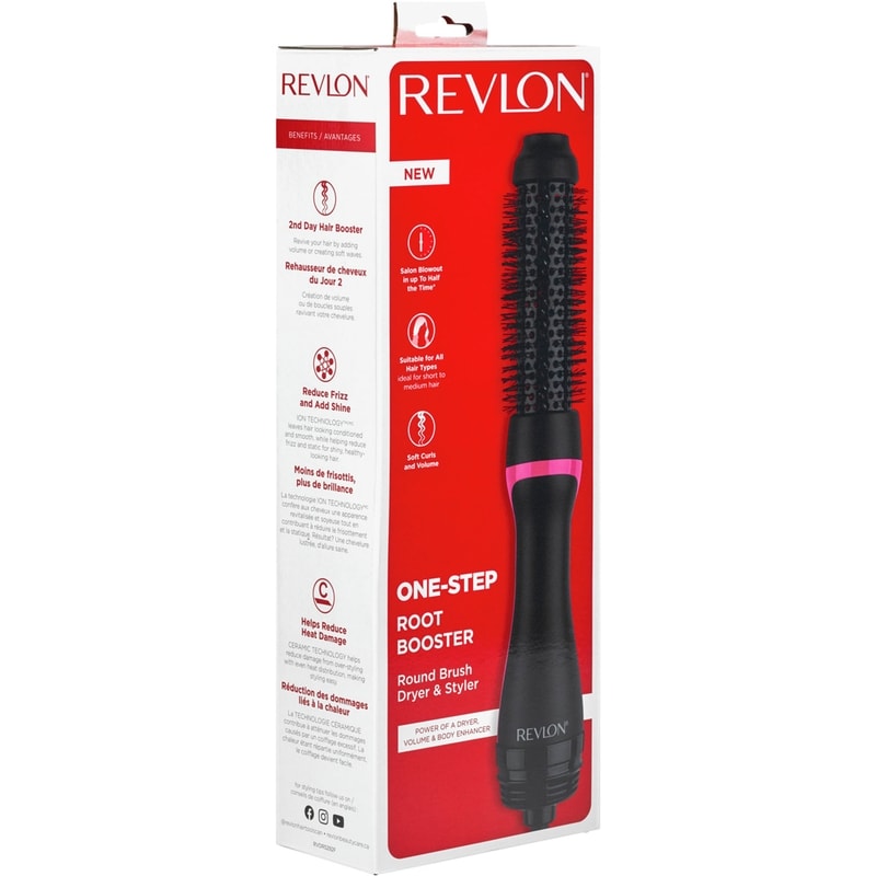 One-Step Root Booster Round Brush Dryer & Styler