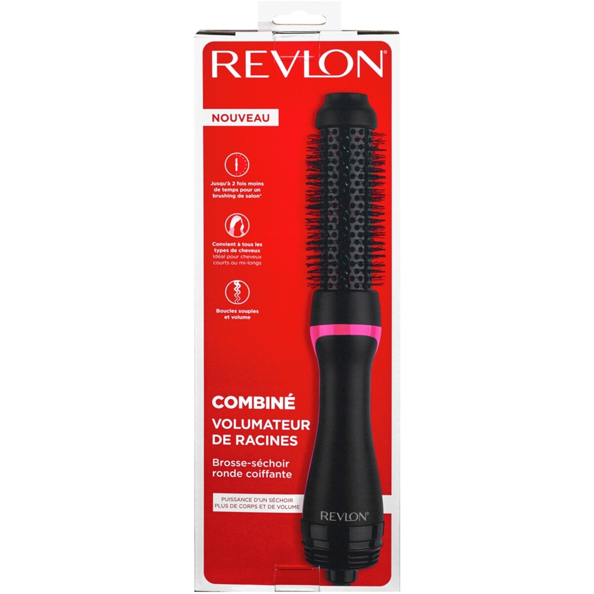 Revlon Combiné volumateur de racines brosse-séchoir ronde coiffante 1 ea, 74,99 $/1ch