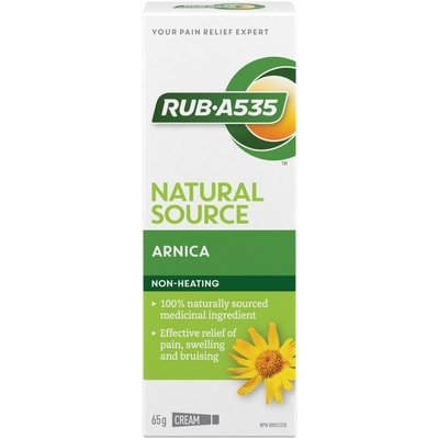 Rub A535 Natural Source Arnica Cream 65 g, $17.68/100g