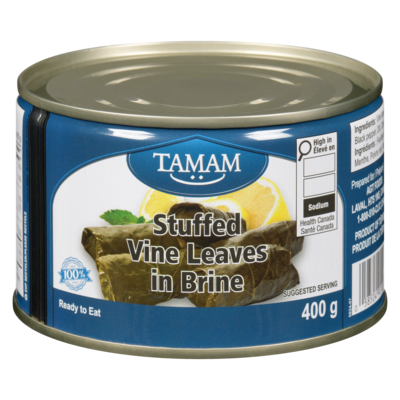 Tamam Stuffed Vine Leaves 400 g, $1.00/100g