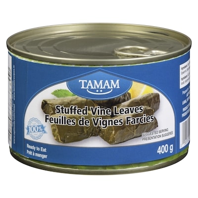 Tamam Feuilles De Vignes Farcies 400 g, 0,88 $/100g