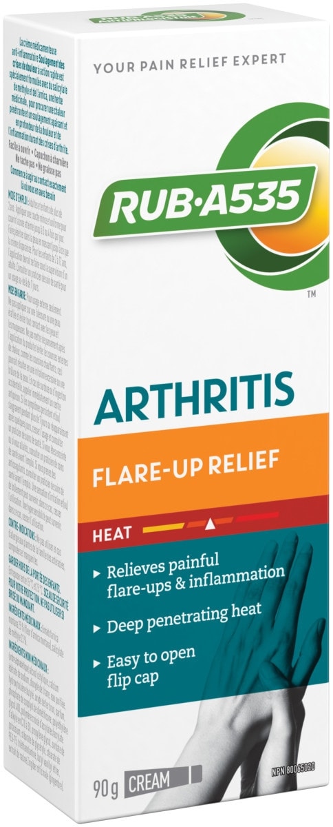 Rub A535 Arthritis Flare-Up Relief Cream 90 g, $18.88/100g