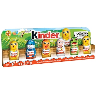 Kinder Easter Mini Hollow Chocolate Figures 90 g, $6.67/100g