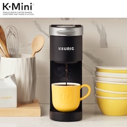 K-Mini Single Serve K-Cup Pod Coffee Maker, Matte Black