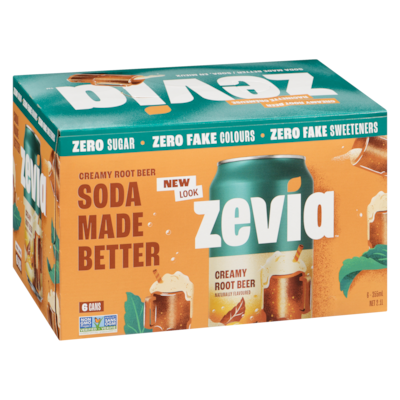 Zero Sugar Soda, Creamy Root Beer