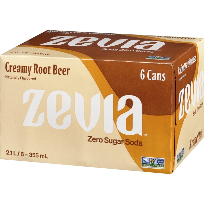 Zero Sugar Soda, Creamy Root Beer