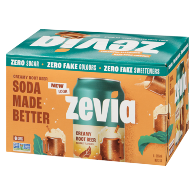 Zero Sugar Soda, Creamy Root Beer