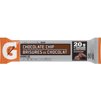 Gatorade Chocolate Chip Bars 80 g, $4.36/100g