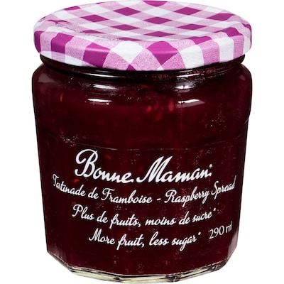 Bonne Maman Raspberry Spread 290 ml, $2.58/100ml