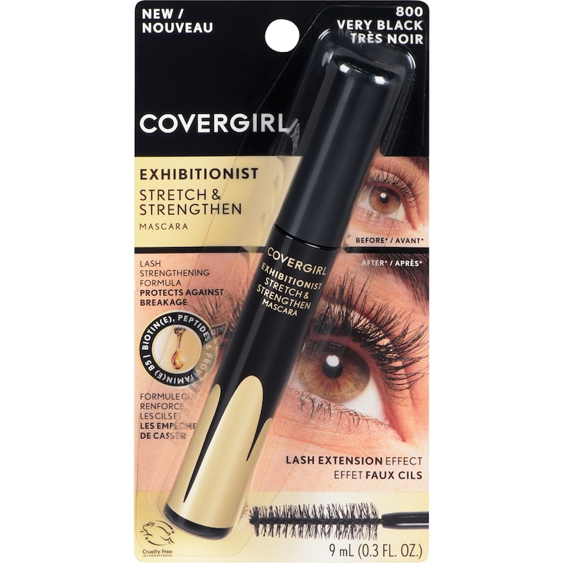 Exhibitionist Stretch and Strengthen Mascara - Very Black
