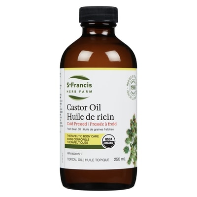 St Francis Herb Farm Castor Oil Ayurvedic 250 ml, $6.80/100ml