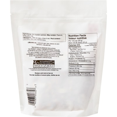 Dry Roasted Cashews
