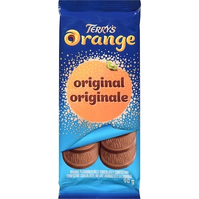 Terry's Chocolate, Orange Flavoured Milk y Confection Original 90 g, $4.43/100g