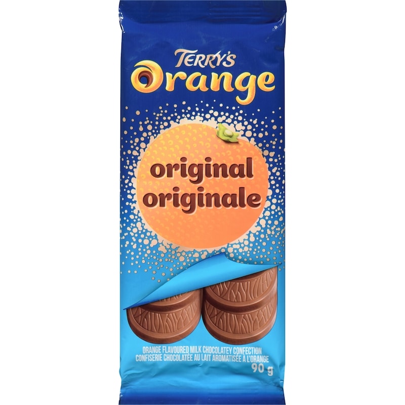 Chocolate, Orange Flavoured Milk y Confection Original