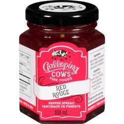 Galloping Cows Rouge Tartinade De Piments 100 ml, 4,99 $/100ml