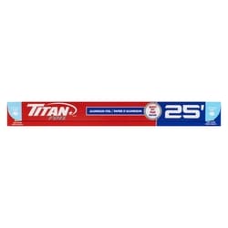 Titan Aluminum Foil Heavy Duty 25ft (2.32 M²) - 1 ea | No Frills