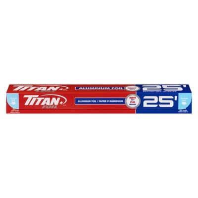 Titan Rouleau D'Aluminium Resistant 25 pieds (2,32 M²) 1 ea, 3,29 $/1ch
