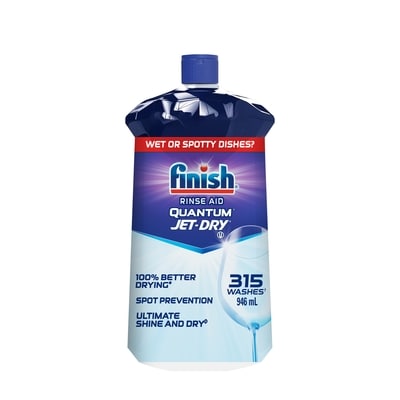 Finish Jet-Dry, Dishwasher Rinse Aid, Quantum, Dishwasher Rinse Agent & Drying Agent 946 ml, $2.01/100ml