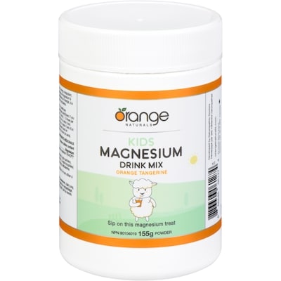 Orange Naturals Kids Orange Tangerine Magnesium Drink Mix Powder 155 g, $18.06/100g