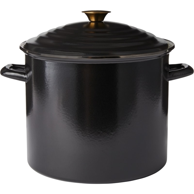 Enameled Carbon Steel Stock Pot