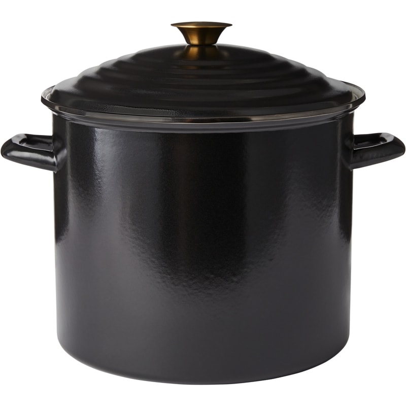 Enameled Carbon Steel Stock Pot