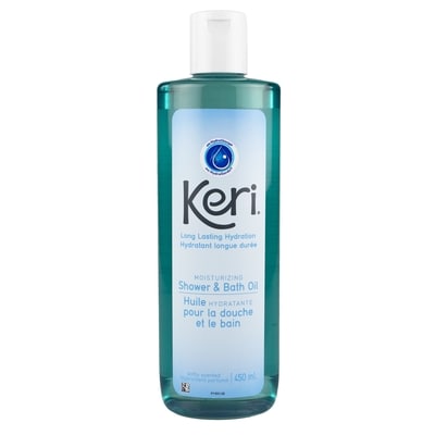 Keri Moisturizing Shower & Bath Oil, Softly Scented 450 ml, $2.44/100ml