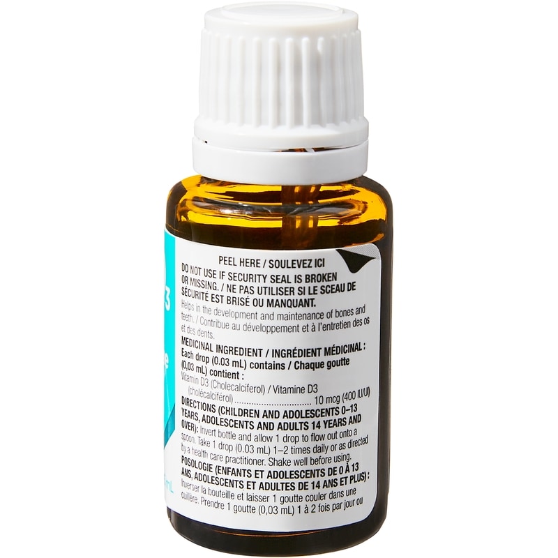 Liquid Vitamin D3 400 IU