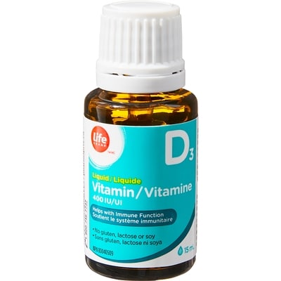 Life Liquid Vitamin D3 400 IU 15 ml, 99,93 $/100ml