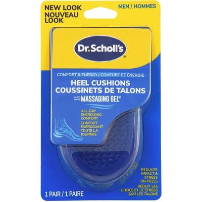 Dr. Scholl’s Confort coussinets pour talons avec massaging gel avancée hommes sizes 8-13 1 ea, 12,99 $/1ch