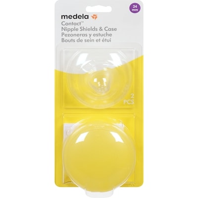 Medela Boucliers De Mamelons Et Étui  24 Mm 2 ea, 7,00 $/1ch