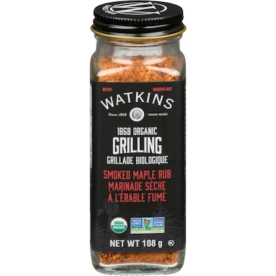 Watkins Smoked Maple Rub 108 g, $8.32/100g