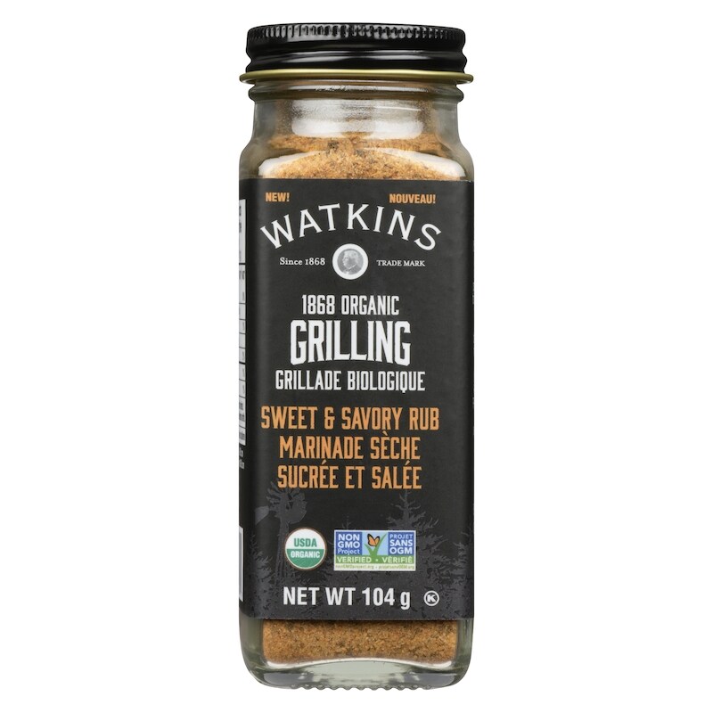 Grilling Organic Sweet & Savory Rub Marinade