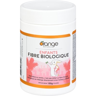 Orange Naturals Fibre biologique poudre enfants 150 g, 11,99 $/100g