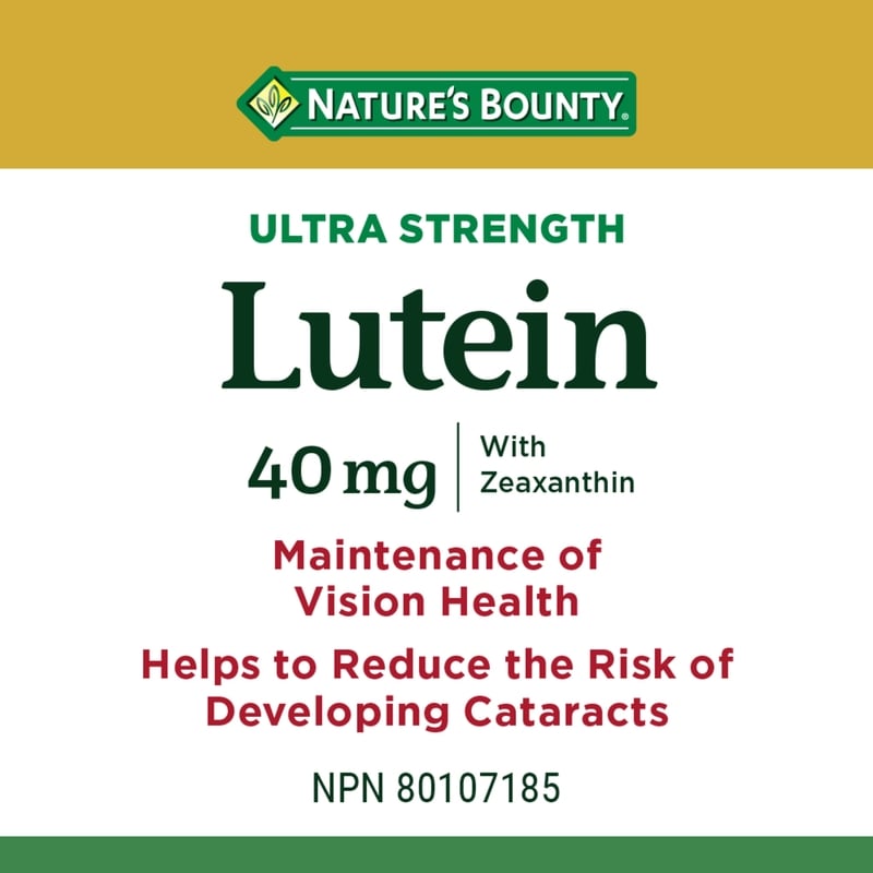 Lutein, Ultra Strength, Supports Eye Health